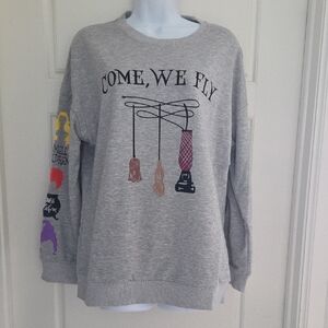 Come We Fly Hocus Pocus Sweatshirt M